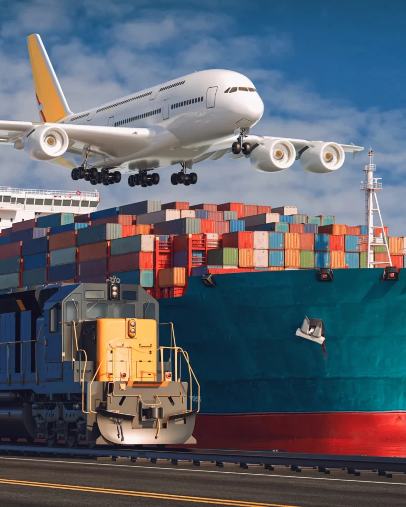 Freight: Truck, Train, Plane